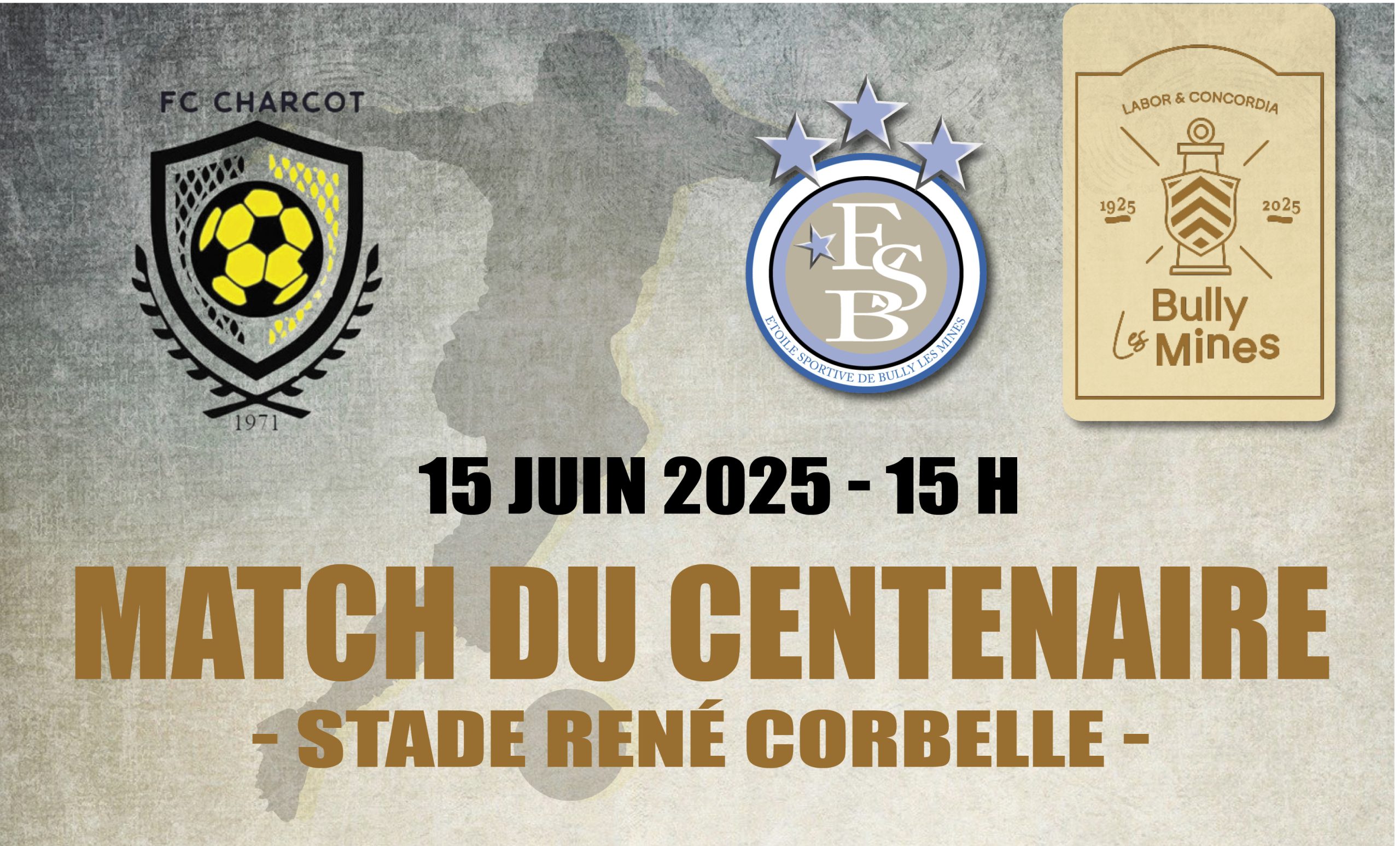 football - affiche centenaire couv