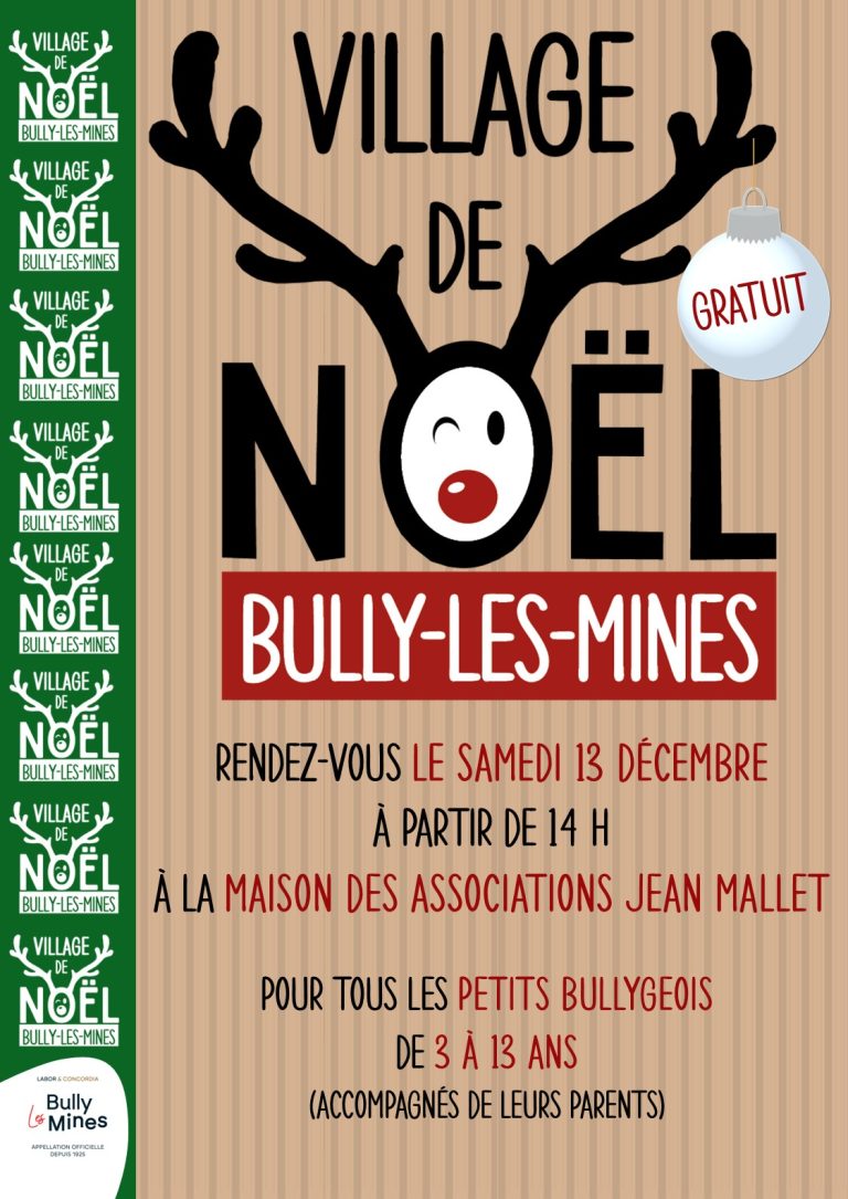 village de noel - affiche 2025